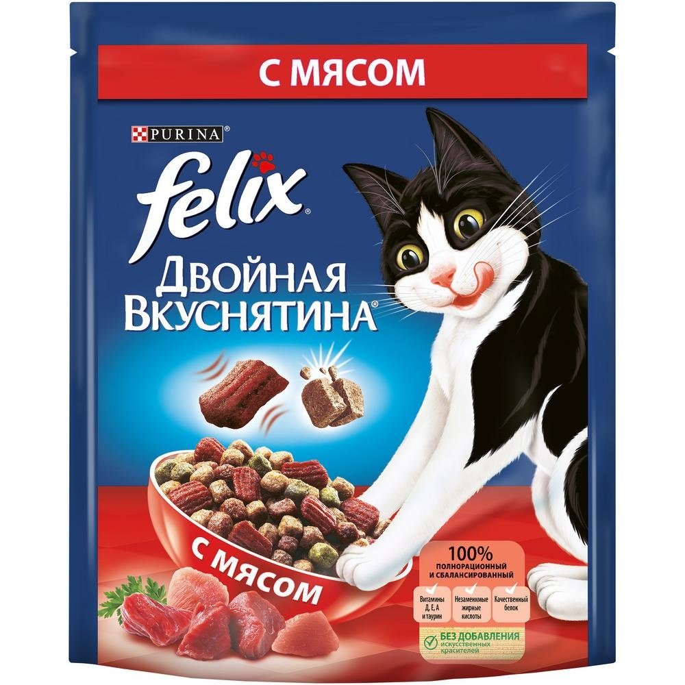 Felix «Двойная Вкуснятина» с мясом