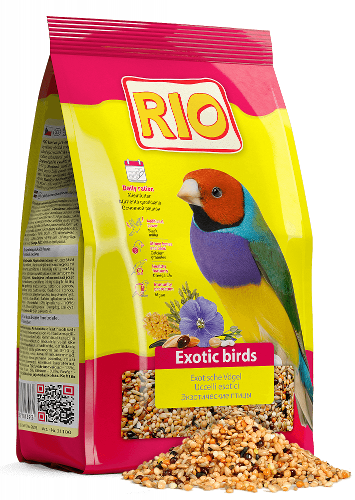 Рио Корм для экзотических птиц