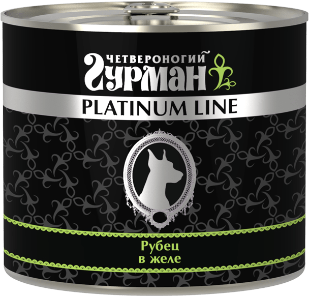 Четвероногий Гурман «Platinum Line» рубец говяжий в желе 525 гр