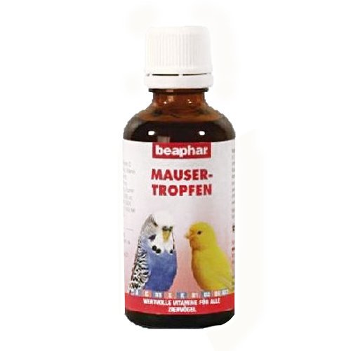 Беафар Mausertropfen витаминные капли для птиц в период линьки 50 мл