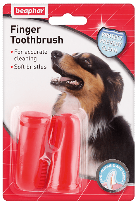 Beaphar Зубная щетка Finger Toothbrush на палец для собак и кошек