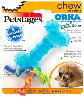 Petstages игрушка для собак Mini «Орка косточка» 10 см