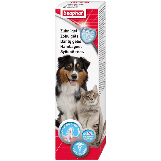 Beaphar Зубной гель Tooth gel для кошек и собак 100 гр